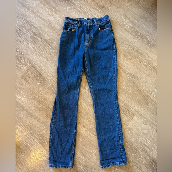 Curve Love Ultra High Rise 90s Slim Straight Jean - Picture 1 of 3